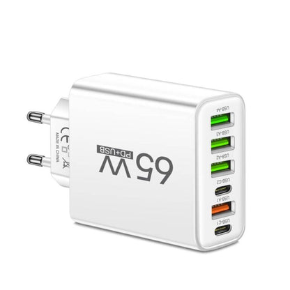 Fast 6-Port USB Charging Station for Home and Travel - Halri