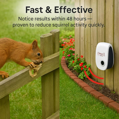 Effective Outdoor Squirrel Deterrent