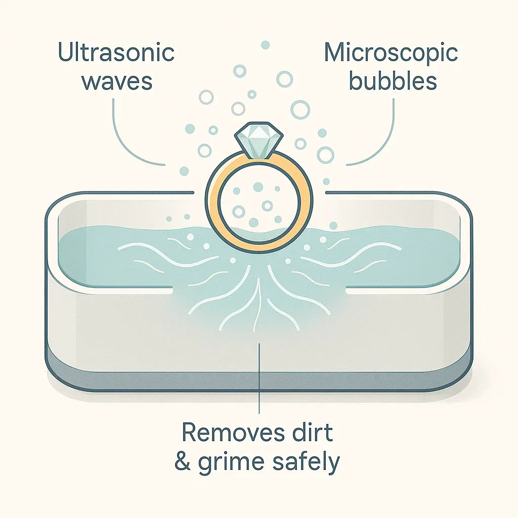 Powerful Sonic Jewelry Cleaner