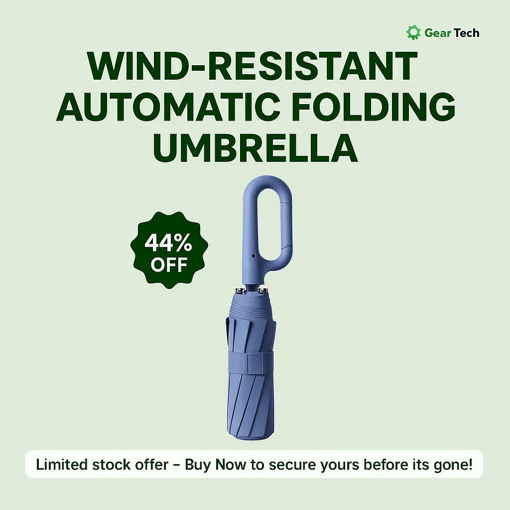 Compact Water Resistant Umbrella