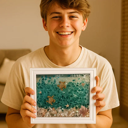 DIY Sea Glass Crafting Kit