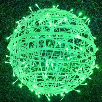Glowing LED Garden Orb Lamp