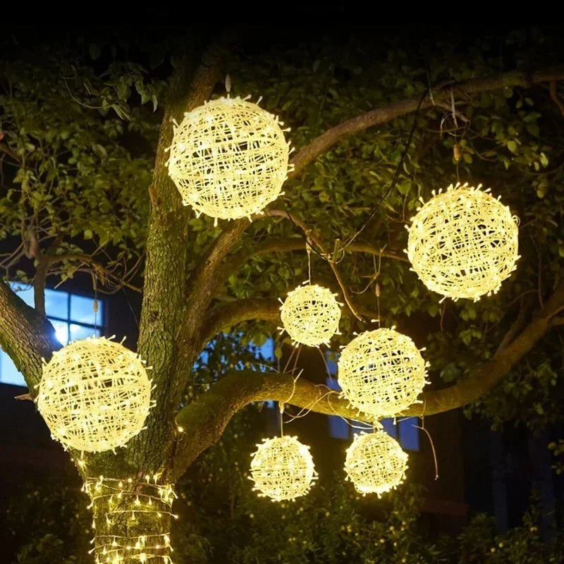 Glowing LED Garden Orb Lamp - Halri
