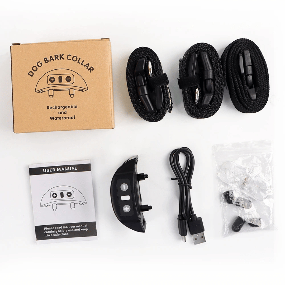 Effective Anti Bark Dog Collar with Sound Vibration Control