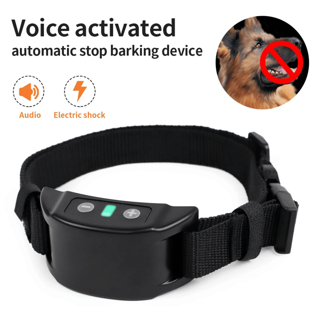 Effective Anti Bark Dog Collar with Sound Vibration Control
