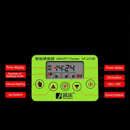 Easy Fish Food Dispenser with Digital Timer