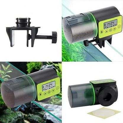 Easy Fish Food Dispenser with Digital Timer