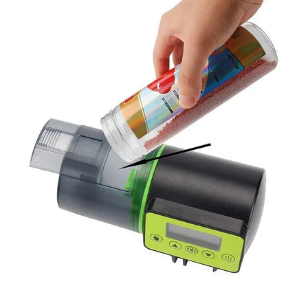 Easy Fish Food Dispenser with Digital Timer