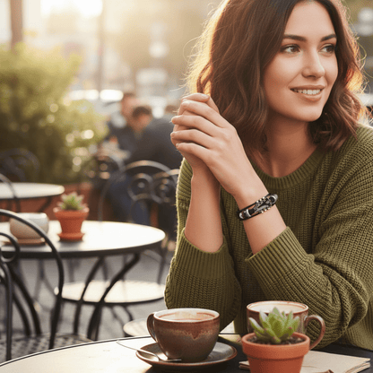 Genuine Musician Leather Wristband