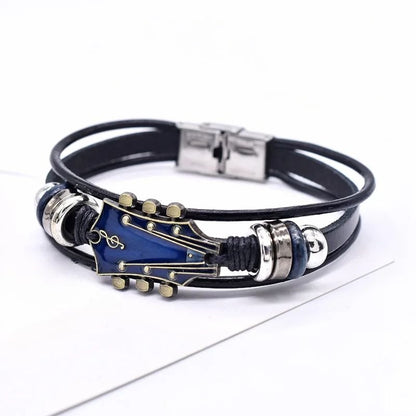 Genuine Musician Leather Wristband