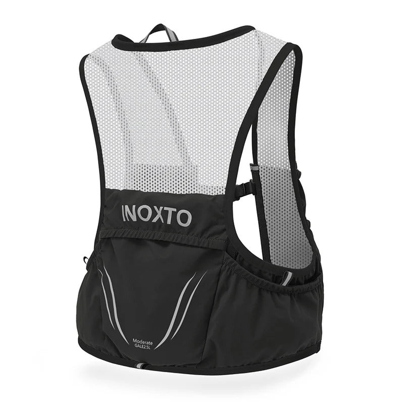 Comfortable Trail Running Vest with Water Bottles - Halri