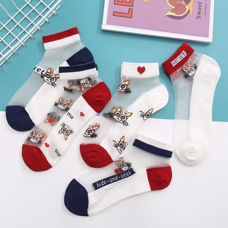 Comfortable Airy Athletic Ankle Socks