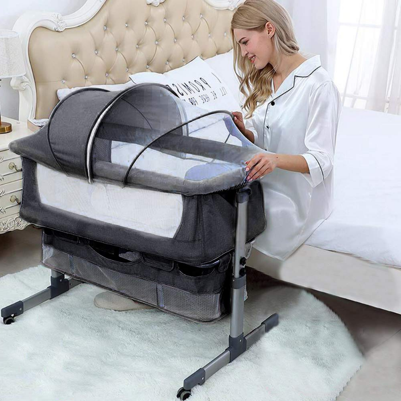 Portable Baby Sleep Basket Bed Crib - Halri