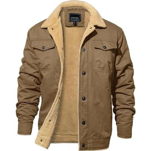 Classic Pilot Foldover Collar Jacket