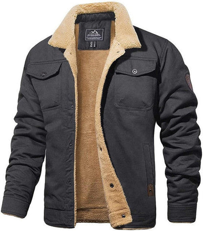 Classic Pilot Foldover Collar Jacket