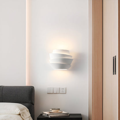 Contemporary Double Head Wall Light Fixture