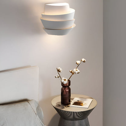 Contemporary Double Head Wall Light Fixture