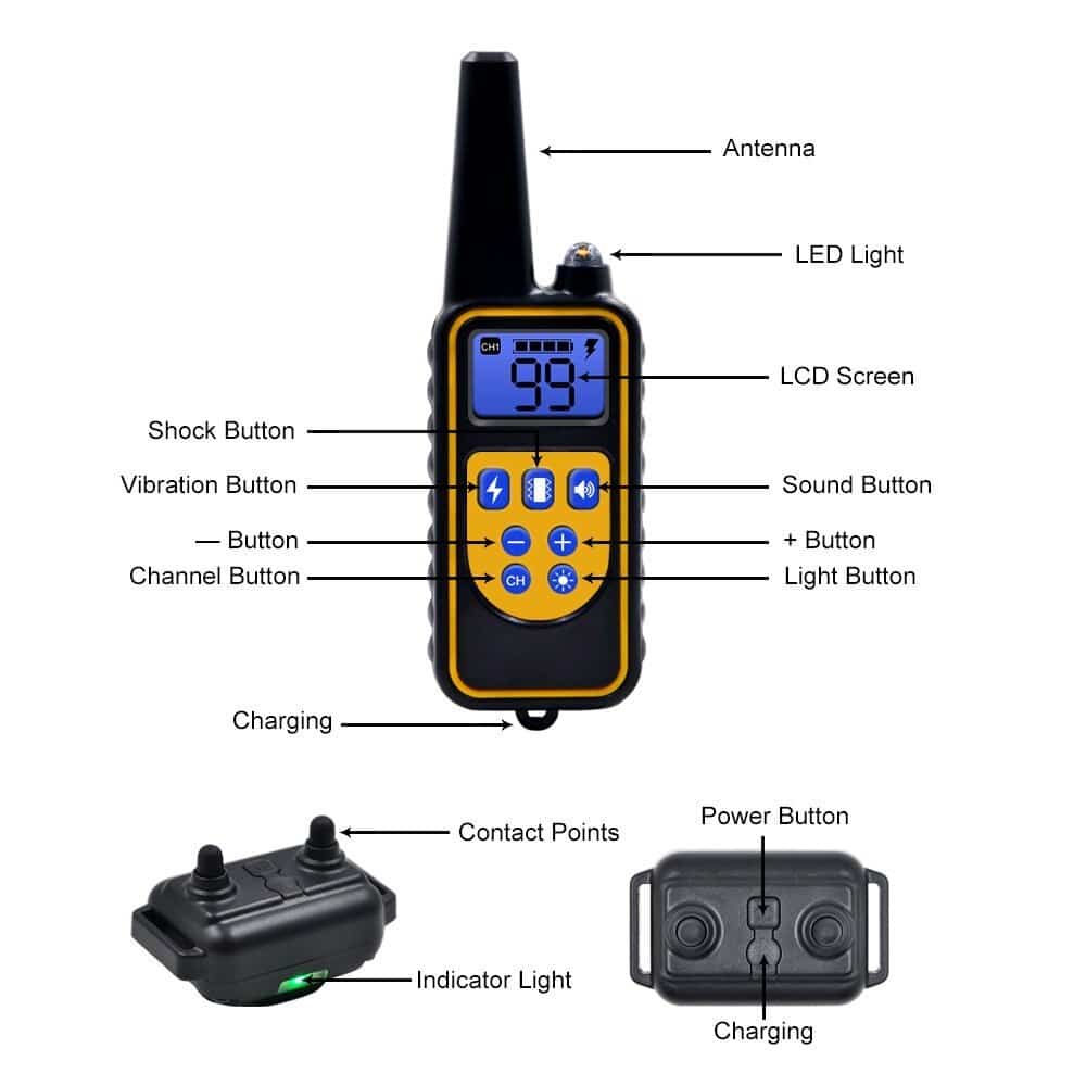Long Range Remote Dog Training Collar