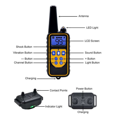 Long Range Remote Dog Training Collar