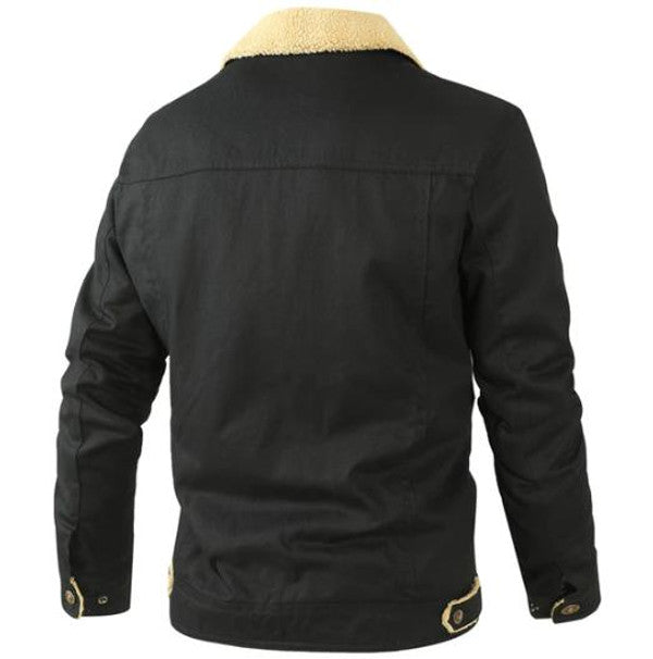 Classic Pilot Foldover Collar Jacket