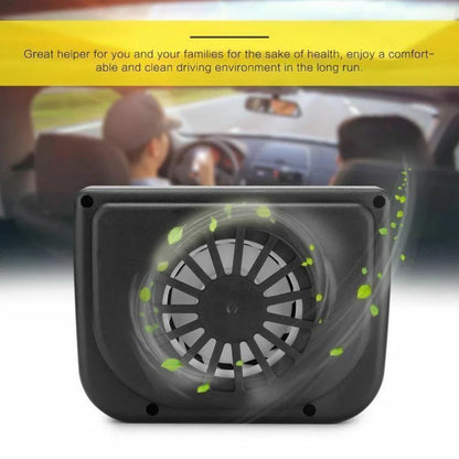 Portable Auto Sun Powered Window Vent Fan