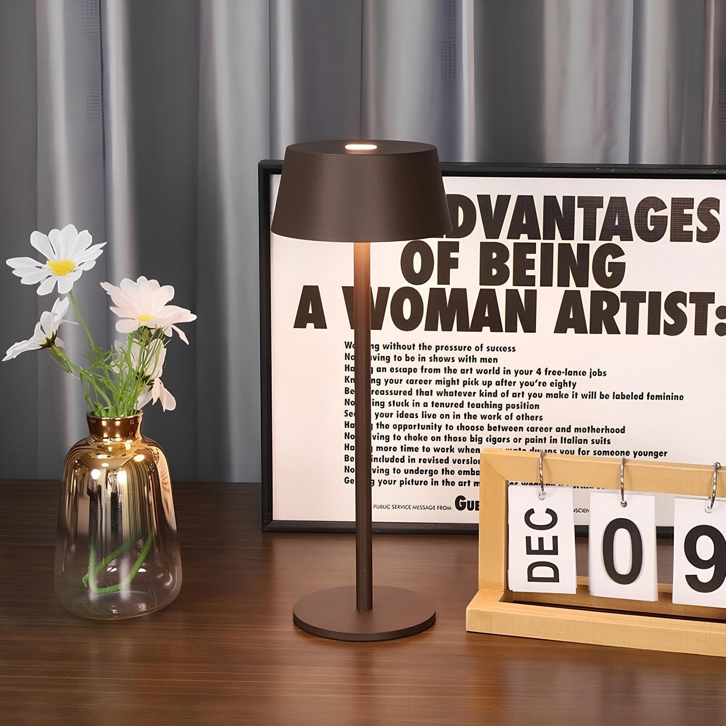 Slim Contemporary Desk Lamp