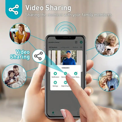 Smart Wi-Fi Security Doorbell Camera
