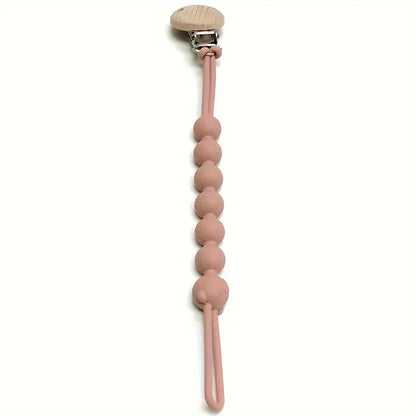 Soft Bear Baby Pacifier Clip Chain