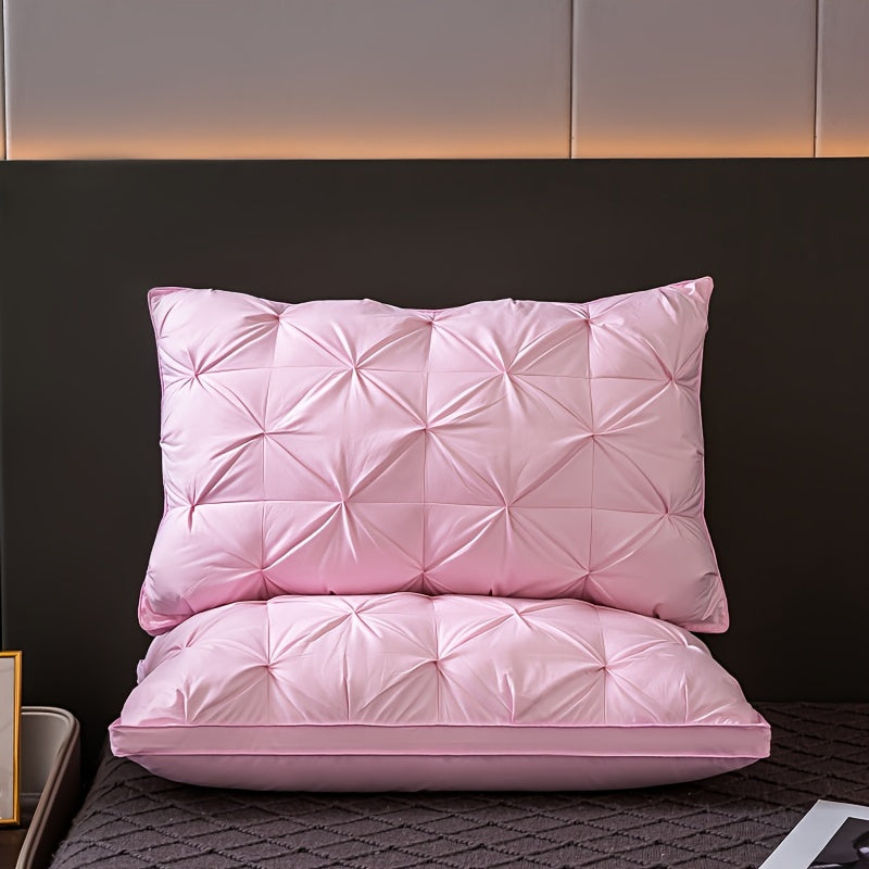 Plush Neck Support Pillow for Ultimate Sleep Comfort