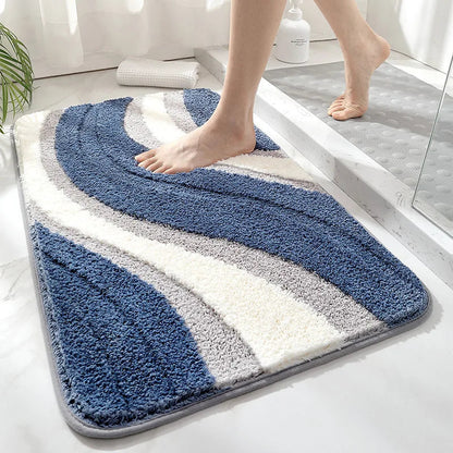 Soft Grip Bathroom Rug – Gentle, Fast Drying, Anti-Slip Mat - Halri