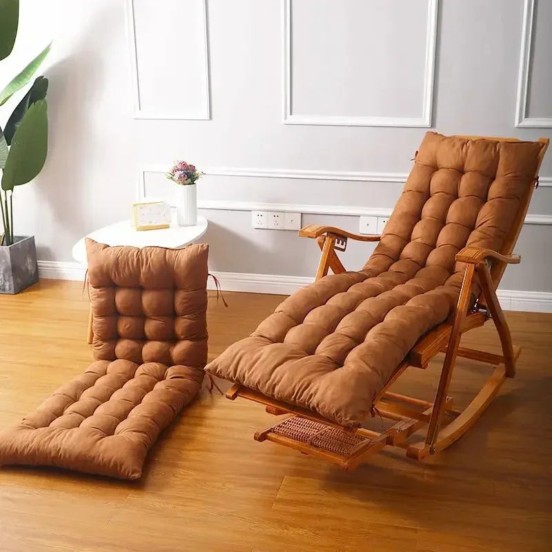 Plush Rocking Chair Cushion Extra Comfortable Seat Pad