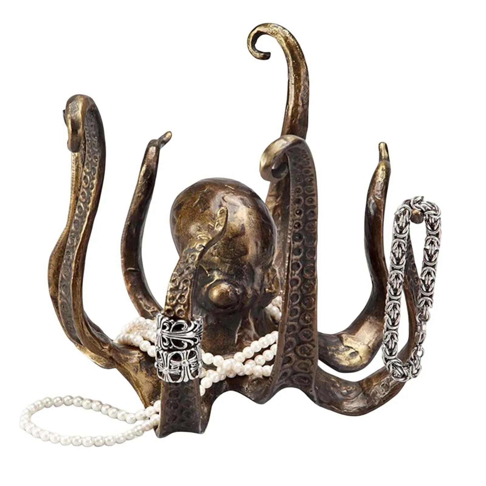 Colorful Ocean Octopus Figurine Desk Ornament - Halri