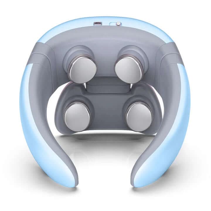 Portable Neck Massager with Adjustable Rotating Nodes
