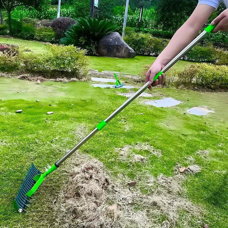 Effective Lawn Rake for Dead Grass Removal