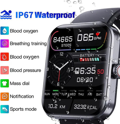 Easy Use Health Tracker Smartwatch