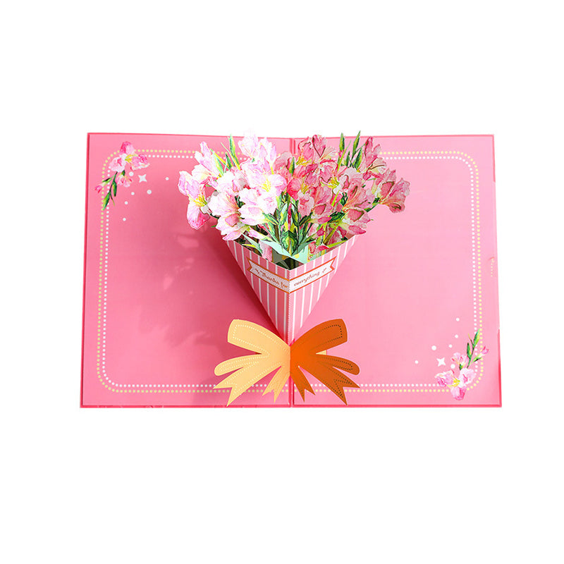 Beautiful Mom Pop-Up Greeting Card Design