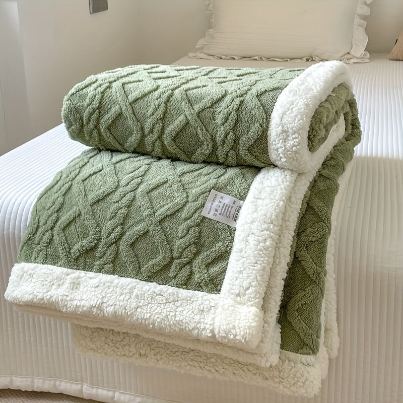 Cozy Plush Throw Blanket for Home Decor