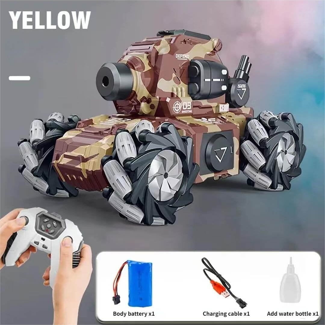 Fun Rotating Splash Water Gun Tank