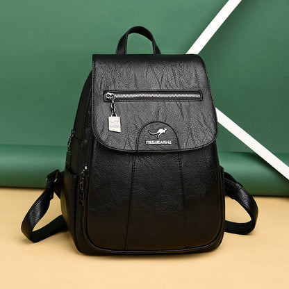 Premium Leather Ladies Backpack Bag