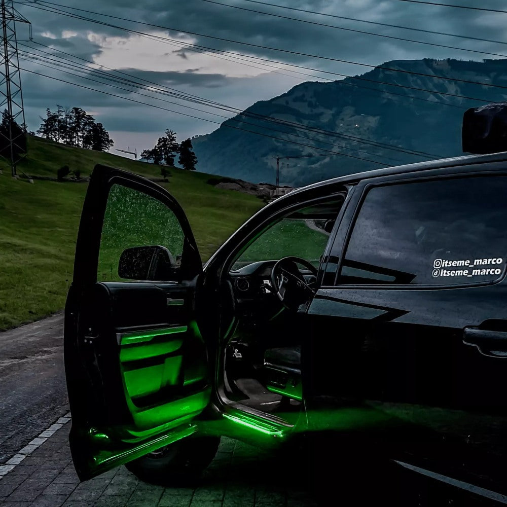 Premium LED Car Door Sills Upgrade Kit