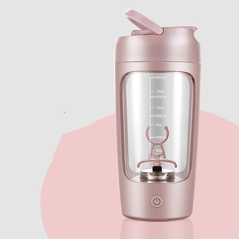 Electric Sports Protein Mixer Bottle