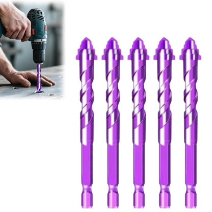 Premium 4-Edge Violet Drill Bit Set