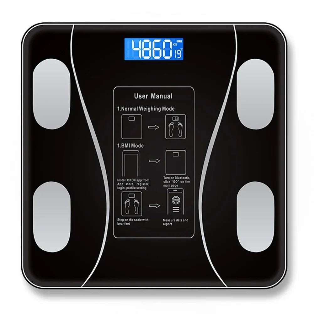 Digital Body Fat Scale Meter - Accurate BMI Tracker - Halri