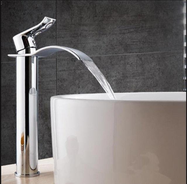 Luxury Brass Bathroom Faucet Mixer Tap