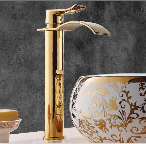 Luxury Brass Bathroom Faucet Mixer Tap