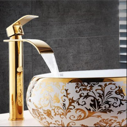 Luxury Brass Bathroom Faucet Mixer Tap