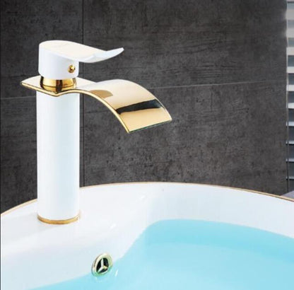 Luxury Brass Bathroom Faucet Mixer Tap