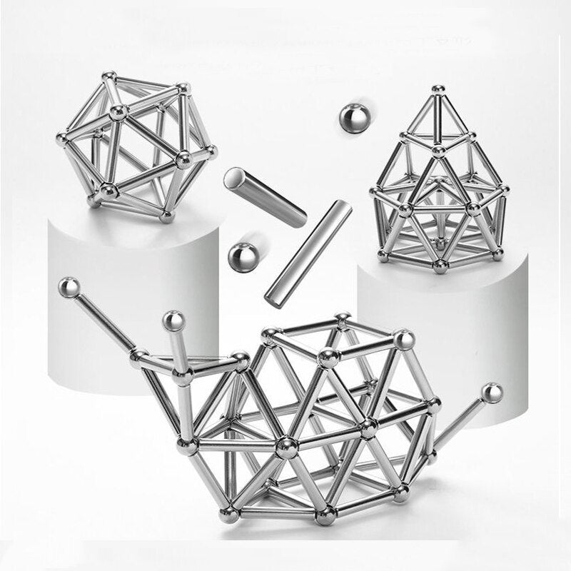 Fun Magnetic Building Sticks for Kids