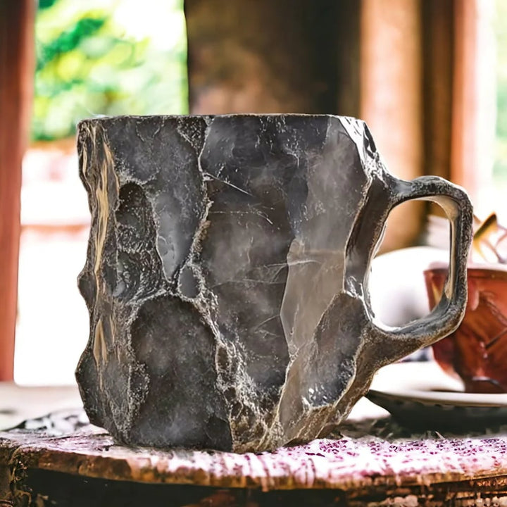 Premium Handmade Ceramic Coffee Mug, Insulated, Microwave Safe