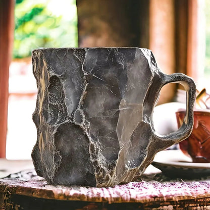 Premium Handmade Ceramic Coffee Mug, Insulated, Microwave Safe